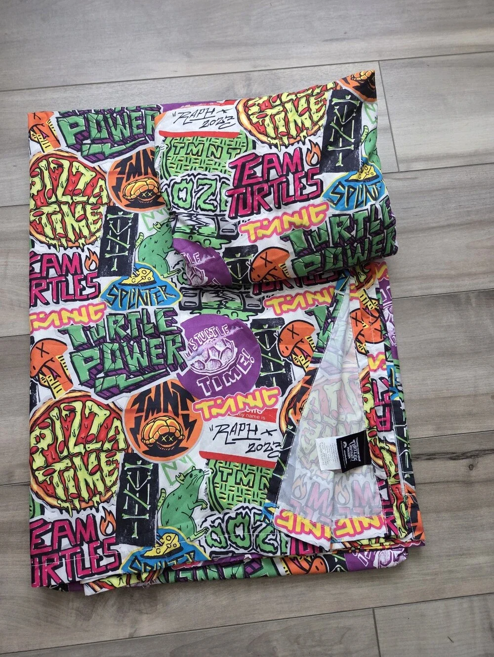 Teenage Mutant Ninja Turtles Multicolor Graphic Sheets